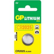 Batéria GP líthiová gombíková CR2025